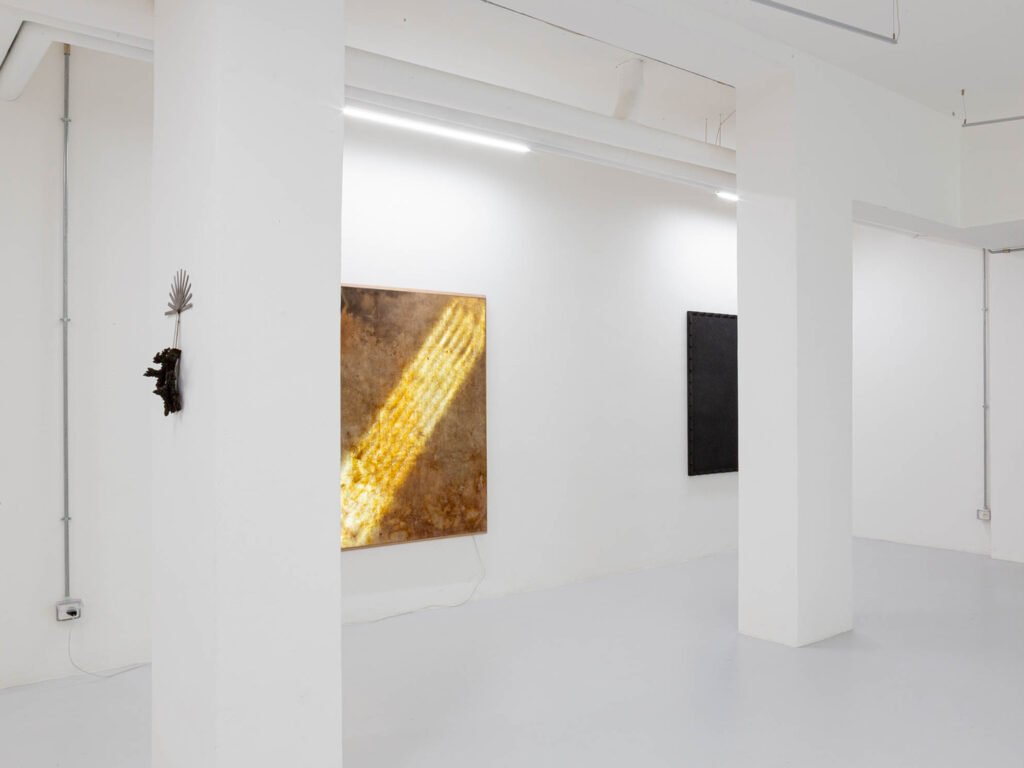 Artwork of Filippo Sciascia part of "Primitive Learning" exhibition at Banquet Gallery