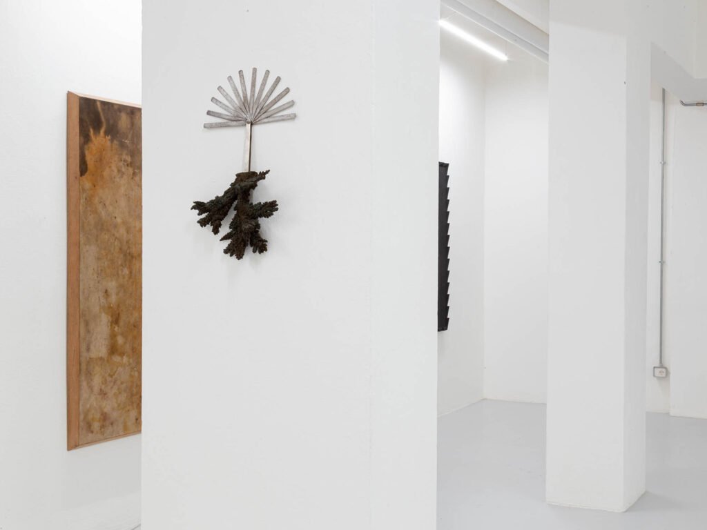 Artwork of Filippo Sciascia part of "Primitive Learning" exhibition at Banquet Gallery